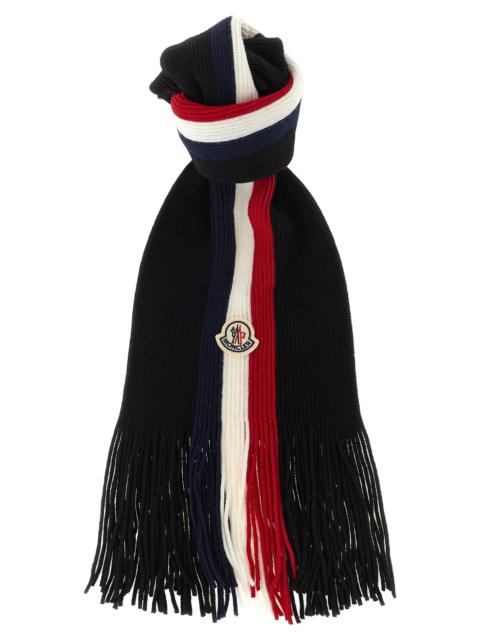 Moncler Moncler Men Tricolor Wool Scarf