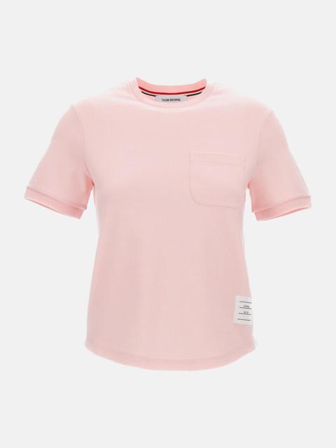 Thom Browne Cotton Milano T-shirt with Pocket