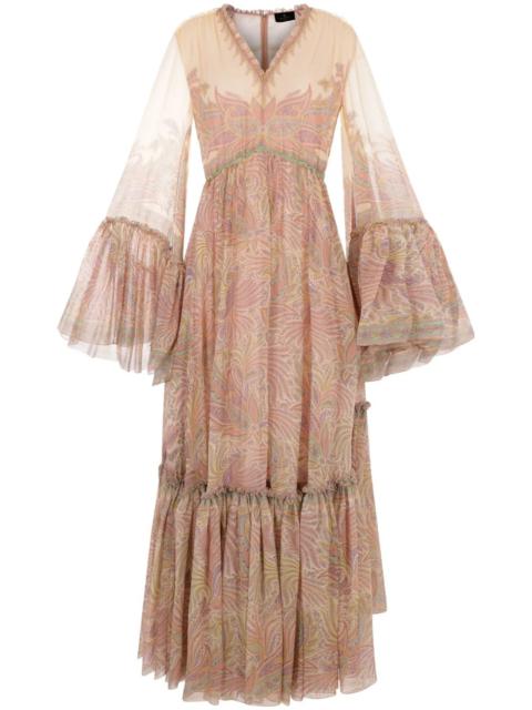 Etro Women Long Dress With Print