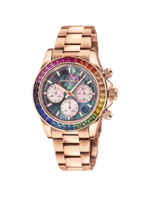 Haurex Italy - Haurex Italy Acrobaleno Mother of Pearl Dial Men's Watch 4R515UBC