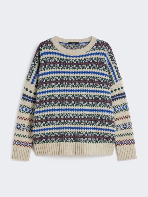 WEEKEND Max Mara RIVETTO Wool tweed jumper