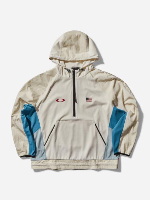 OAKLEY Men's Team USA Surfing Tech Fleece Hoodie Liquid Gray