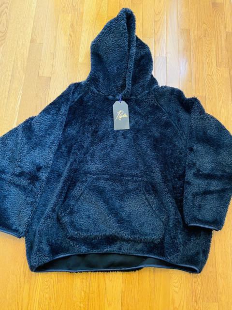 Andre hoody Navy Synthetic fur
