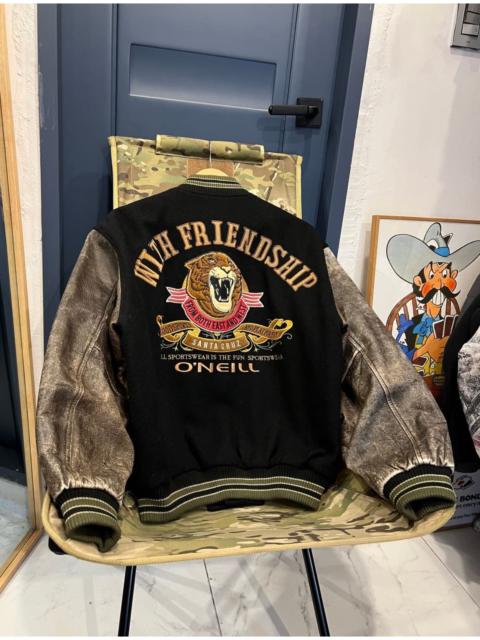 O'Neill VINTAGE ONEILL WOOL LEATHER VARSITY