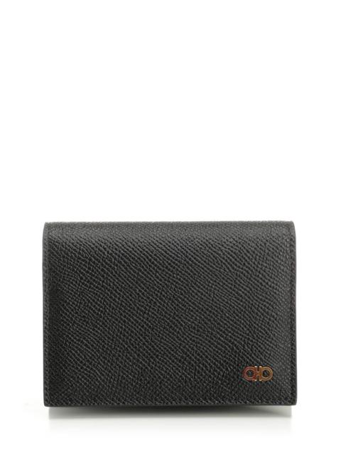 FERRAGAMO Ferragamo Men "Gancini" Credit Card Holder