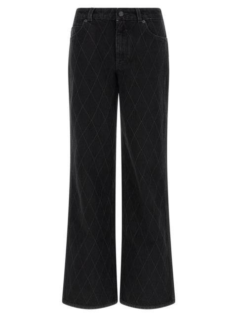 Balmain Balmain Women Diamond-Shaped Jeans