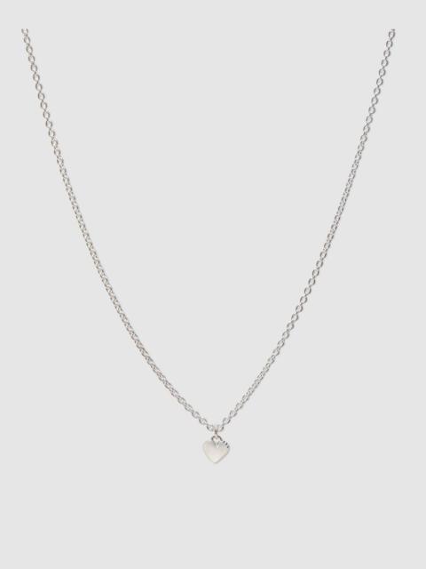 Human Made Silver heart necklace