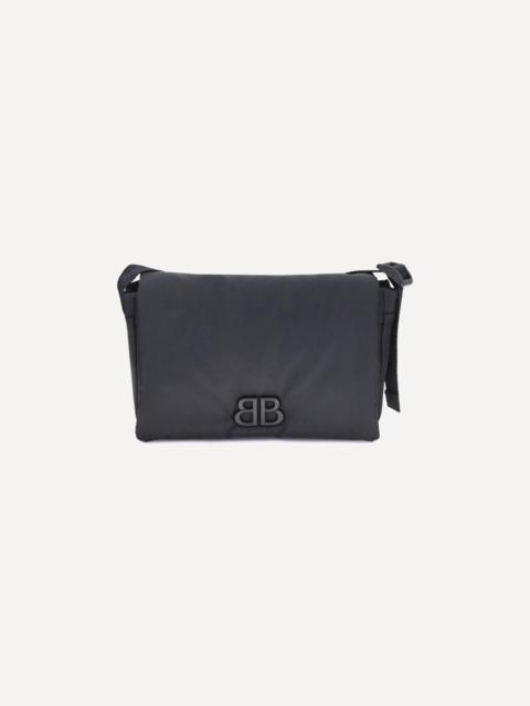 BALENCIAGA Nylon Monaco Shoulder Bag