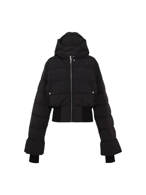 Rick Owens Hooded Jacket Matte Nylon