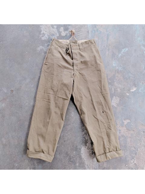 Other Designers Vintage - Vintage Japan Hard Cloth Unique Casual Trouser Pants