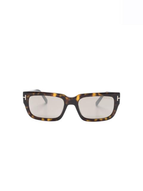 TOM FORD Ezra rectangle-frame sunglasses
