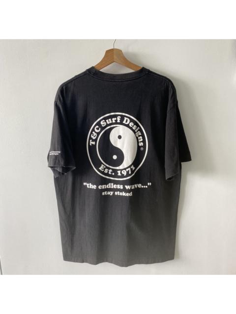 Other Designers Vintage Faded 90s T&C Surf Designs Single Stitch Tee