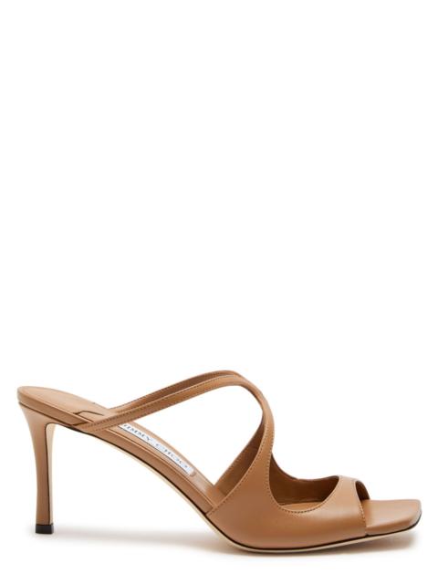 JIMMY CHOO Jimmy Choo Anise 75 Leather Sandals