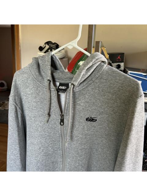 Nike Y2K NiKE 6.0 BASiC HEATHER GREY YKK ZiP UP SWEATSHiRT