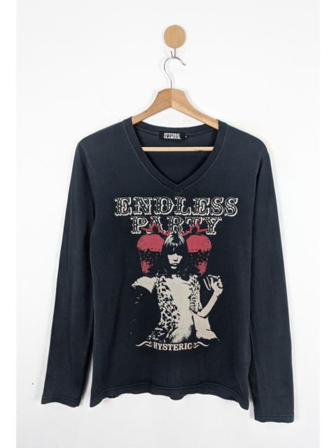 Hysteric Glamour Hysteric Glamour Endless Party shirt