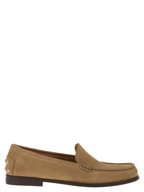 Tod's Tod's Women Suede Leather Loafers