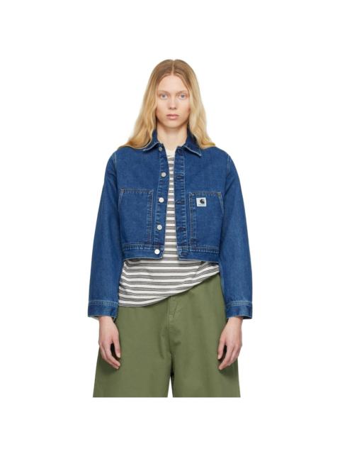 Carhartt Blue Arca Denim Jacket