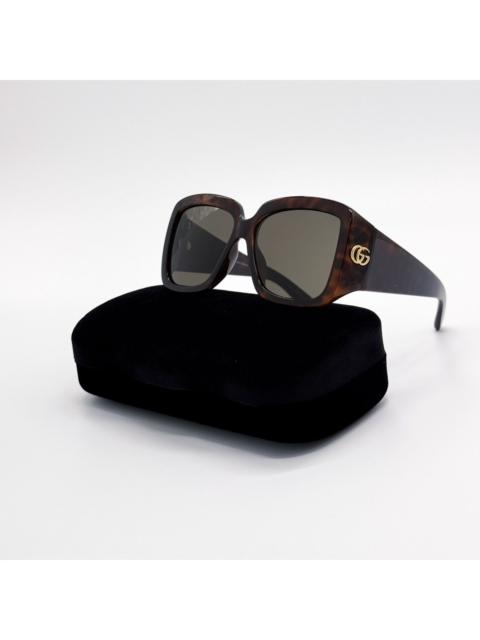 GUCCI New Gucci GG1402SA 002 Havana Gray Women Sunglasses