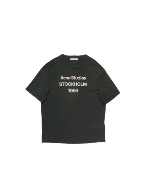 Acne Studios LOGO 1996 T-SHIRT (FADED BLACK)