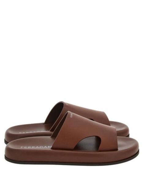 FERRAGAMO Ferragamo Dolce Open-Toe Sandals, Size 9