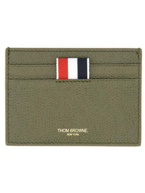 THOM BROWNE LEATHER CARD HOLDER