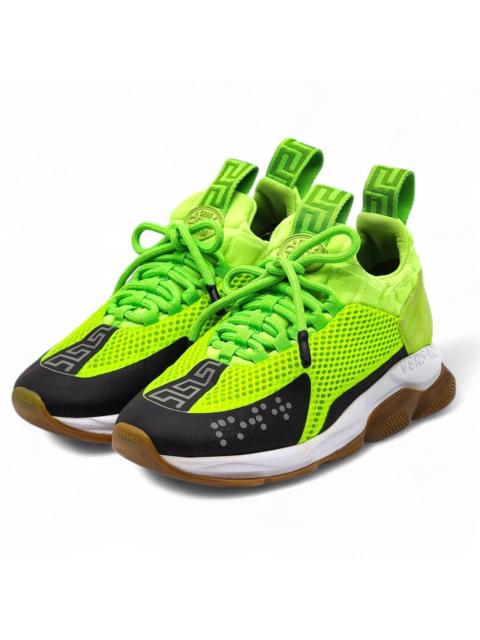 VERSACE Chain Reaction Women’s Sneakers Neon Green EU 37 US 6.5