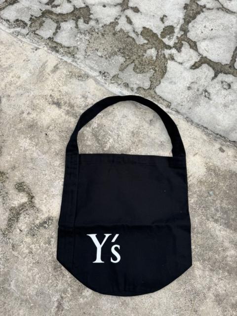 Yohji Yamamoto Y’s Logo Canvas Shoulder Bag