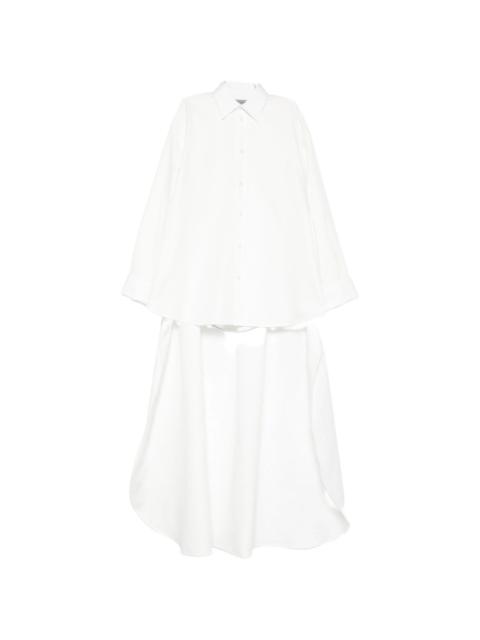 BALENCIAGA Balenciaga Cape-detail Shirt