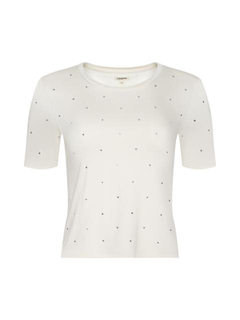 L'AGENCE Stormy Embellished Tee