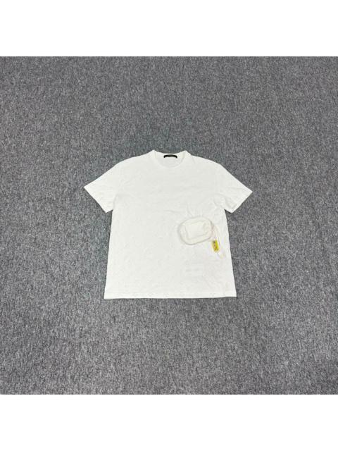 Louis Vuitton Louis Vuitton Monogram Embossed Floating Bag White T-Shirt