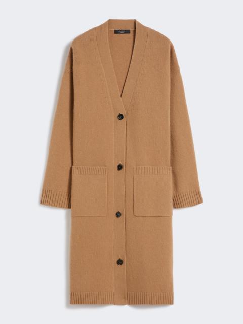WEEKEND Max Mara GODEZIA Long wool knit cardigan