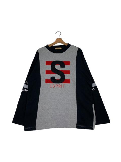 Other Designers ESPRIT Embroidery Big Logo Pullover Sweater #0591-C28