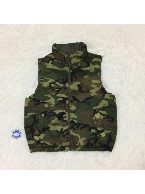 Other Designers Camouflage reversible vest