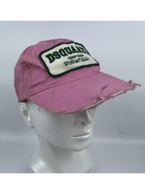 DSQUARED2 distressed dsquared2 trucker hat cap tc6