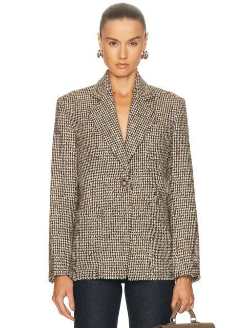 House of Dagmar Houndstooth Blazer