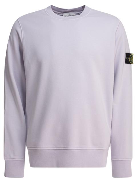 Stone Island Organic Cotton Fleece Sweatshirt