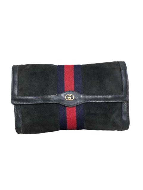 GUCCI Vintage Gucci Parfums Clutch Bag Made In Italy