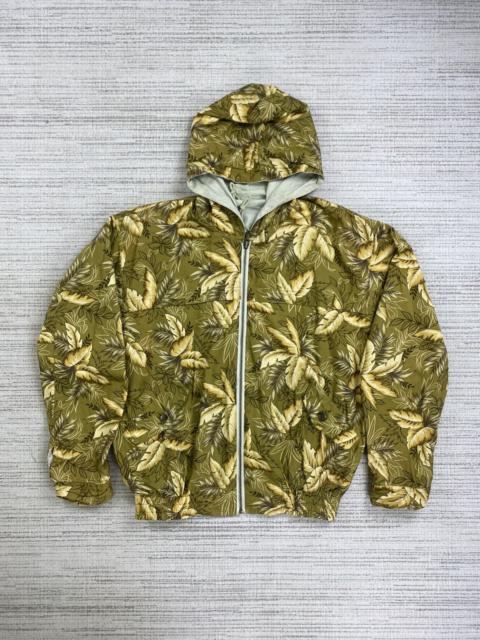 Other Designers Vintage - Vtg Harvard University Floral Over Print Reversible Jacket