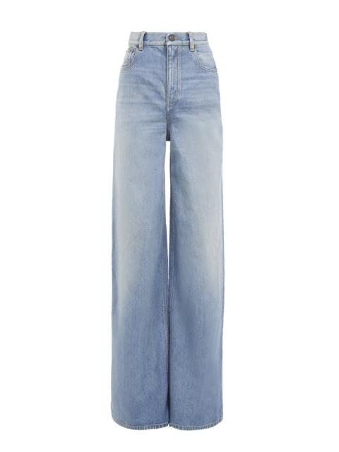 Chloé HIGH-RISE WIDE-LEG JEANS IN DENIM