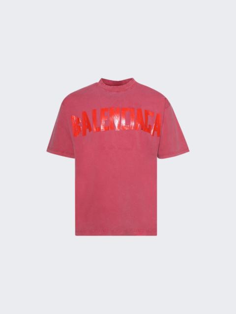BALENCIAGA Medium Fit Tee Rasberry
