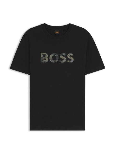 BOSS REGULAR-FIT T-SHIRT IN COTTON JERSEY