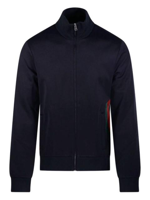 GUCCI Gucci Zippered Jacket In Jersey With Web Details