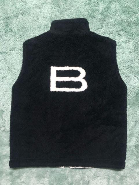 BALENCIAGA 90s BALENCIAGA SPORT RIVESIBLE VEST SHERPA / NYLON