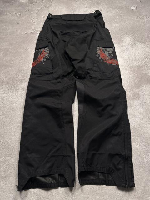 Other Designers Vintage Y2K Fox Racing Big Logo Baggy Ski Waterproof Pants