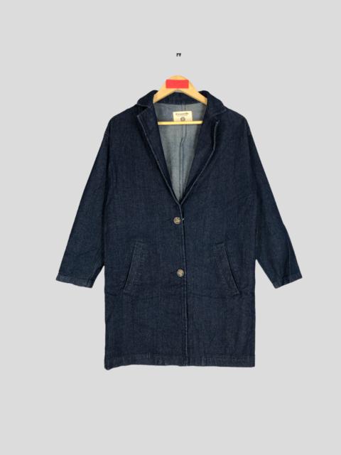 Other Designers Vintage - Vintage Denim Jacket Blazer Coat