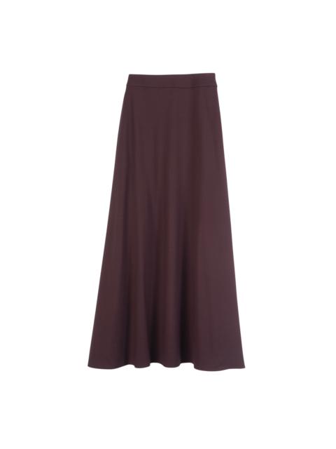 Longchamp Midi skirt Burgundy - Crepe