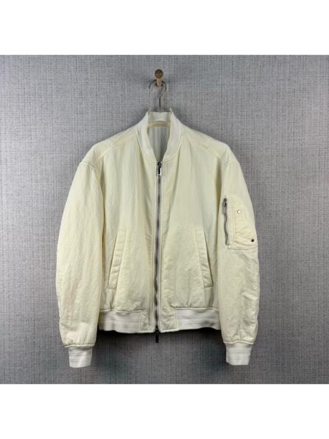 Dior Dior × Travis Scott Collaboration Bomber Jacket with Embroidered Logo and Saddle Pocket on the Back