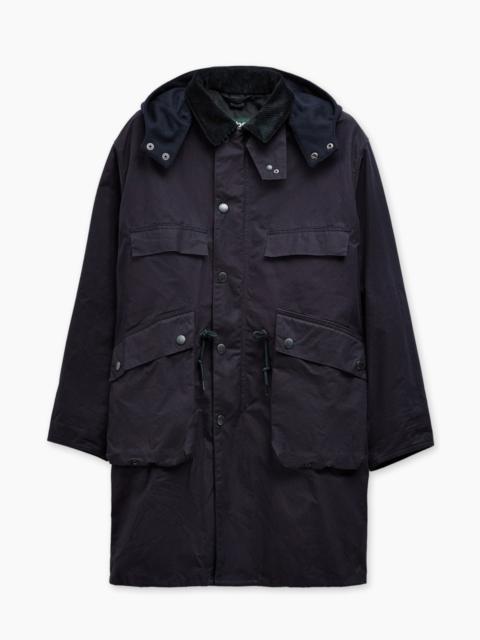 Barbour X KAPTAIN SUNSHINE BEDALE FIELD COAT DARK INDIGO
