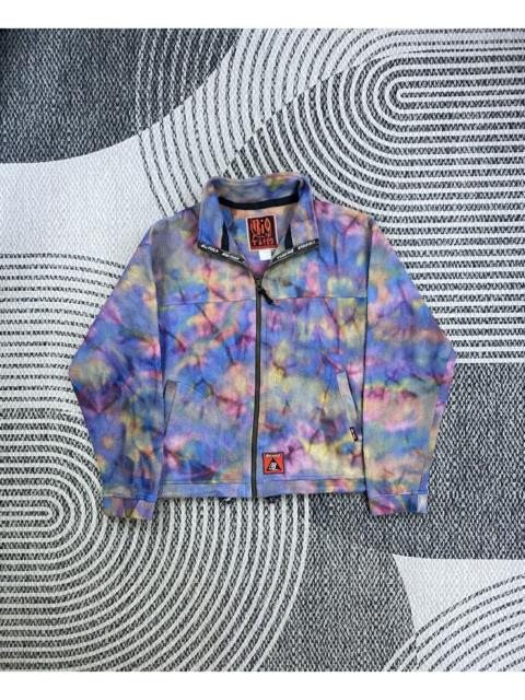 Other Designers Japanese Brand - Vintage Big Field Tie Dye Style Zipper Jacket
