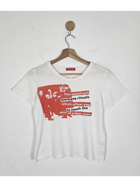 Other Designers Barbara Kruger Construct rituals pop art shirt